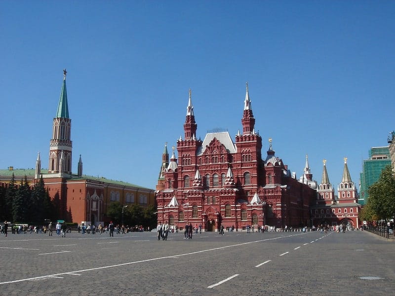 הכיכר האדומה של מוסקבה